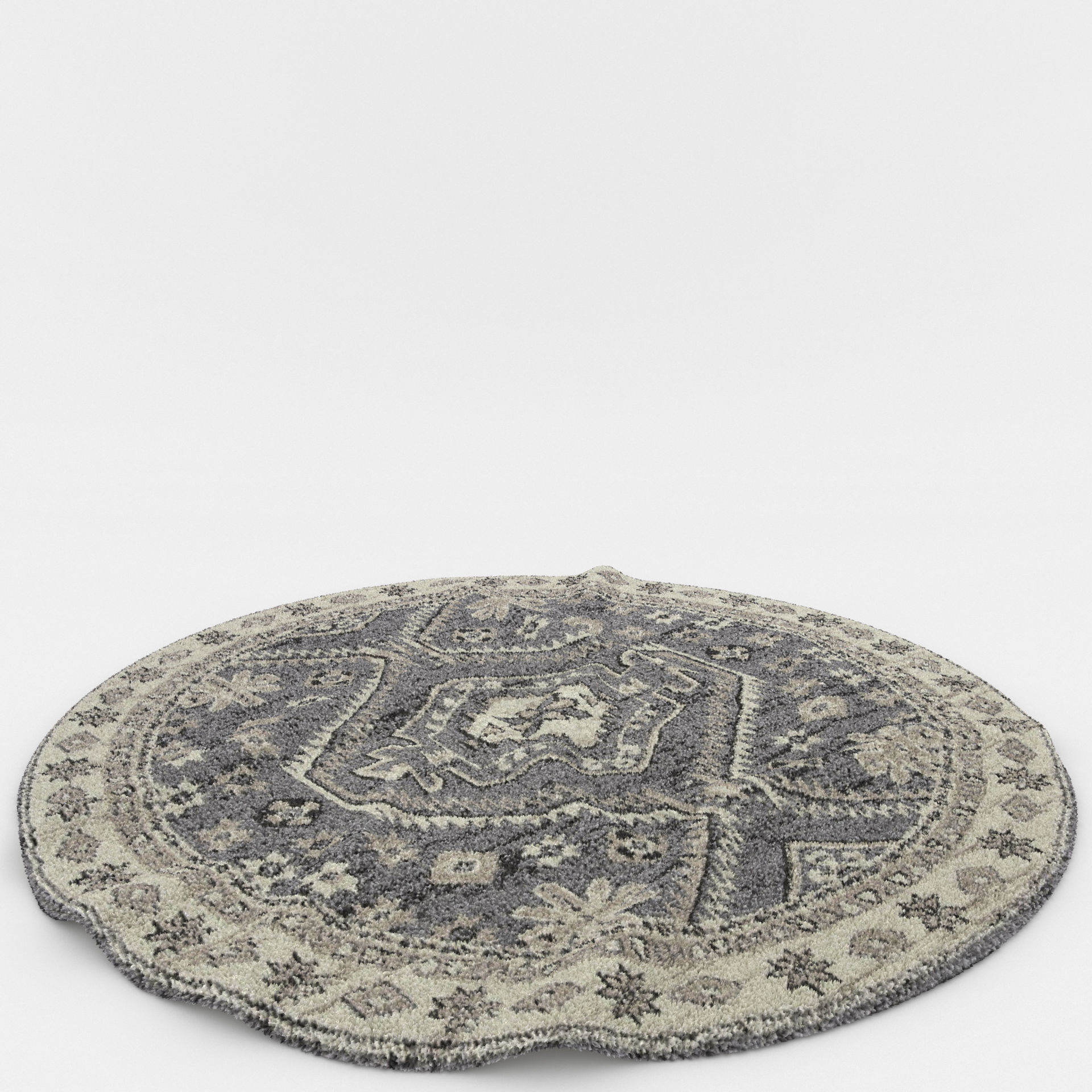 Rugs No 258 Low-poly 3D model_7