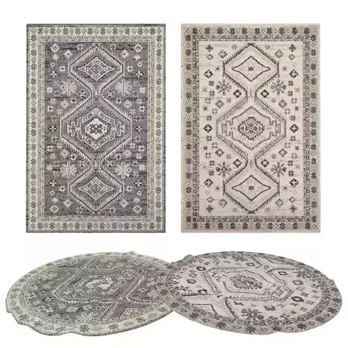Rugs No 258 Low-poly 3D model