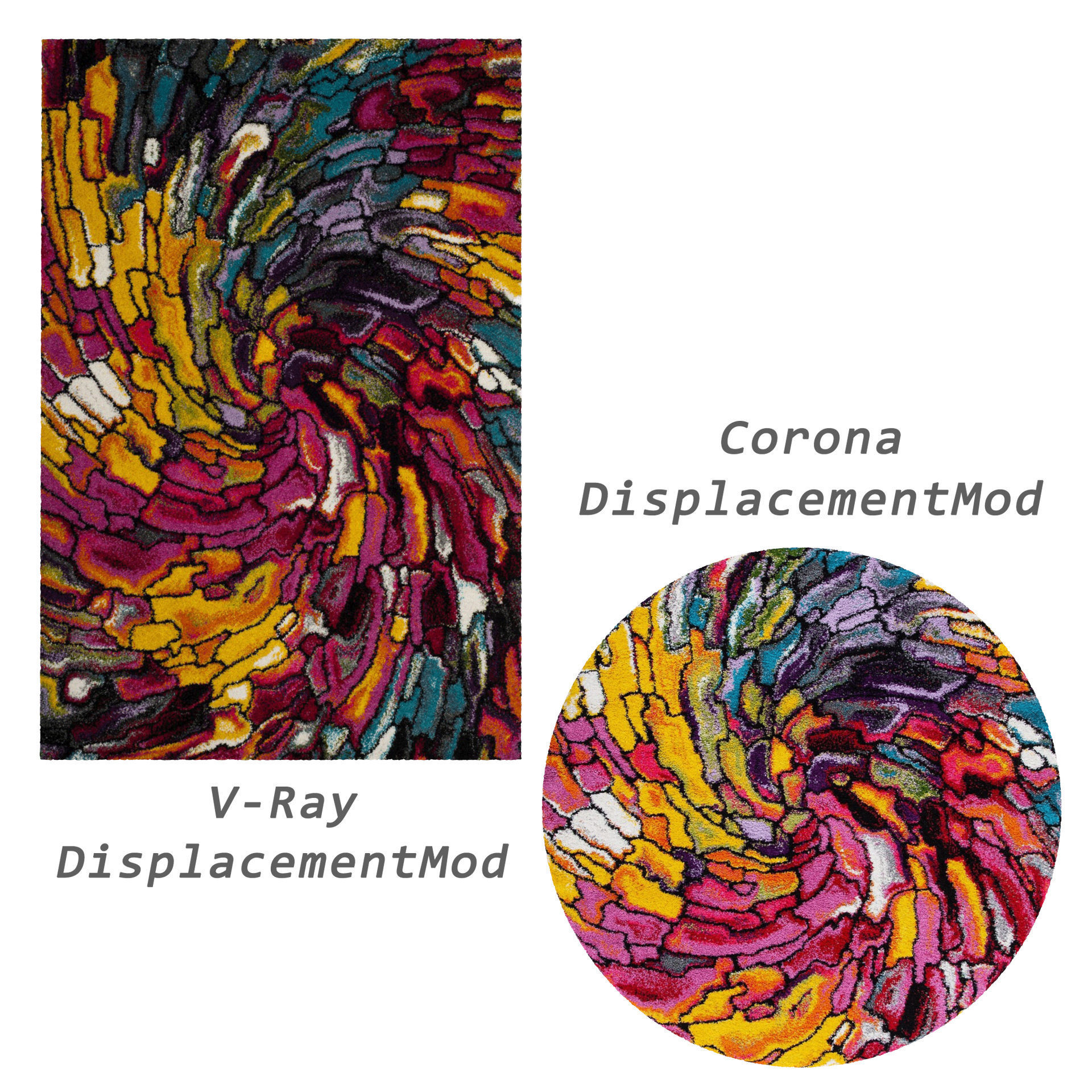 Rugs No 259 Low-poly 3D model_2