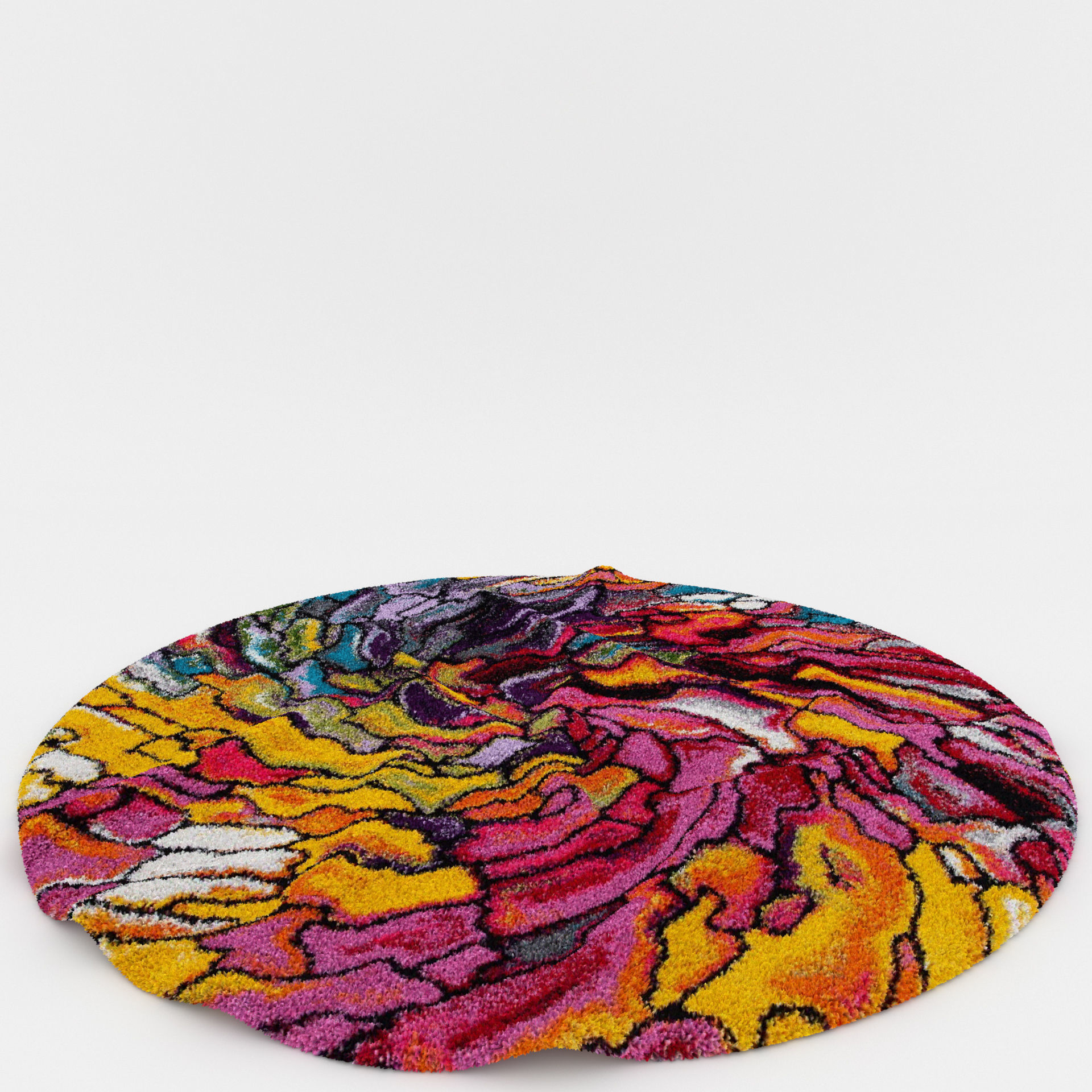 Rugs No 259 Low-poly 3D model_5