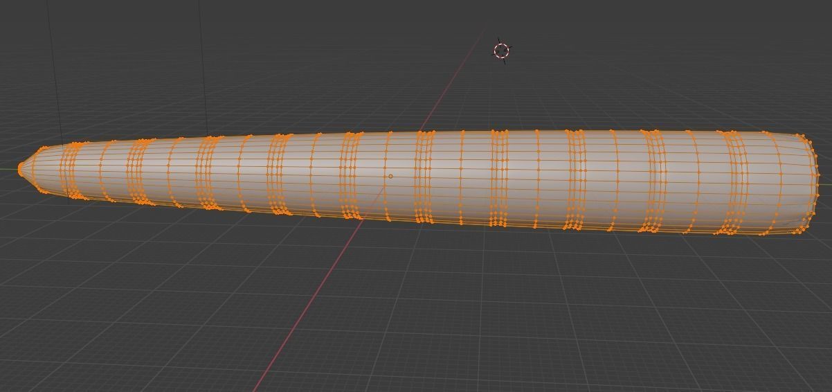 Sandworm From Dune Rigged Sci-fi Character Low-poly 3D model_15