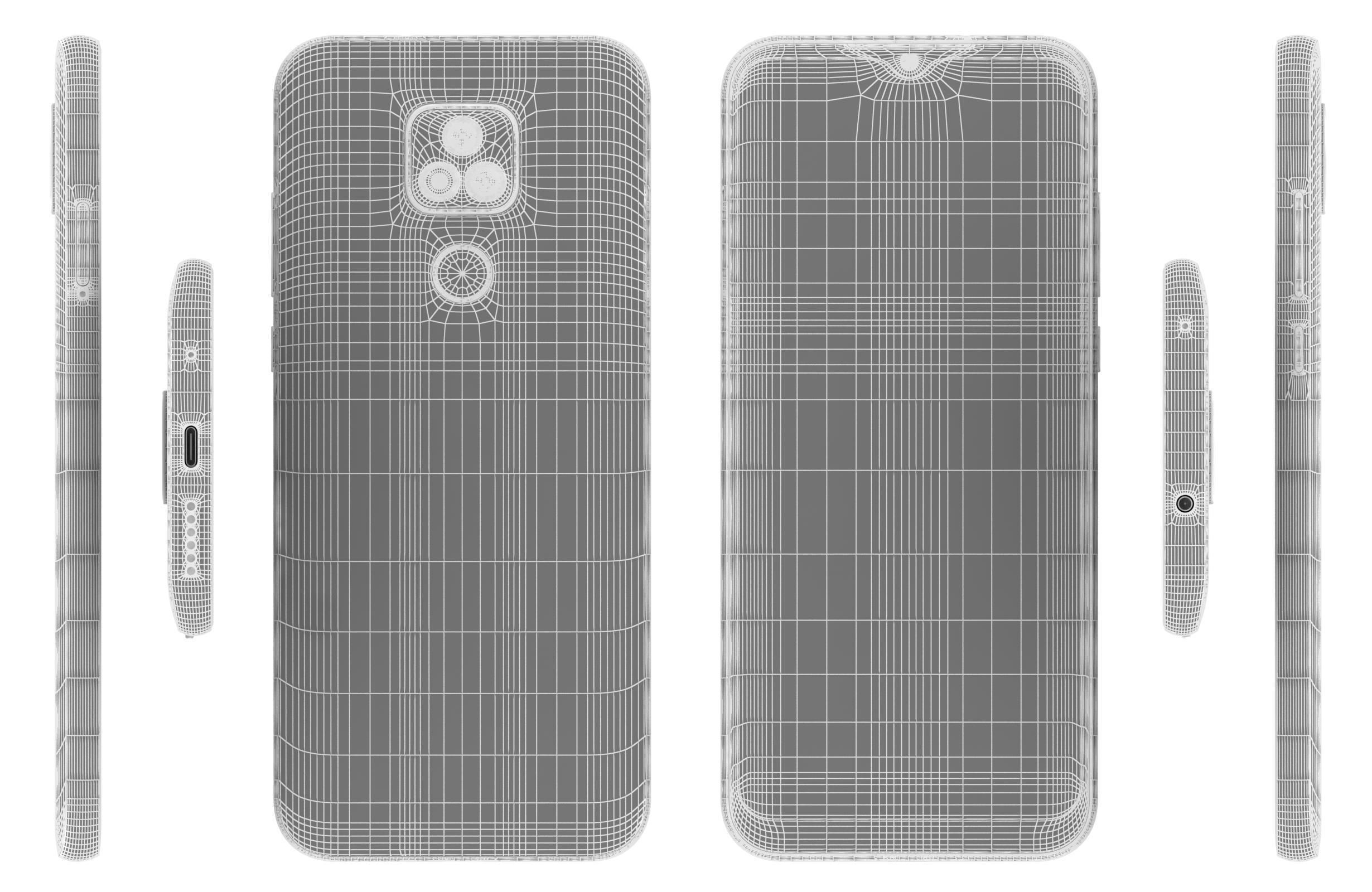 Motorola Moto G Play 2021 Misty Blue 3D model_17