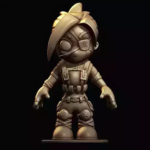 Kitsune Call of Duty Cold War Warzone 3D print model
