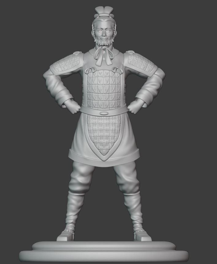 TERRACOTTA ARMY 3D print model_2