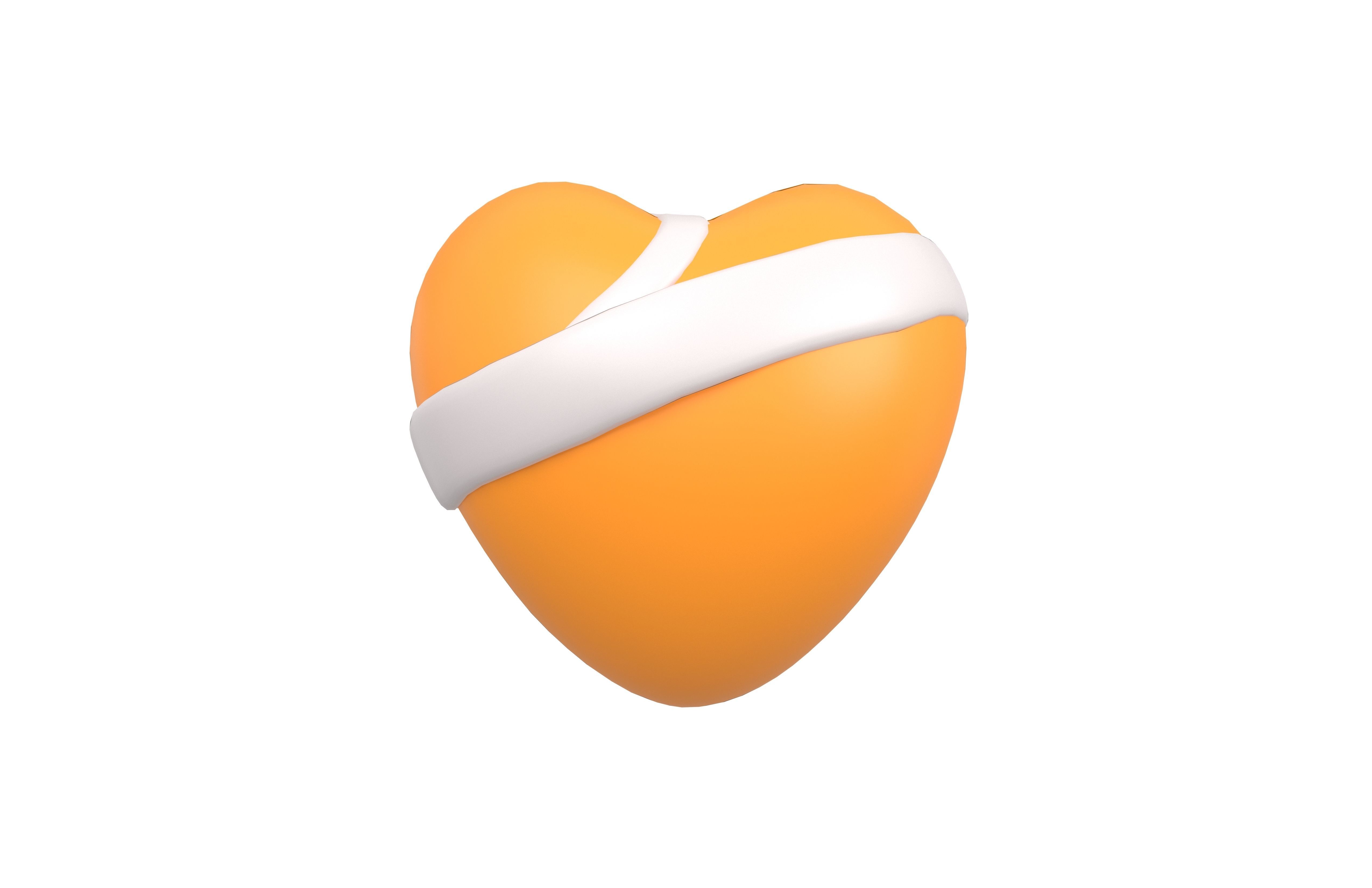 Mending Heart v1 005 Low-poly 3D model_1