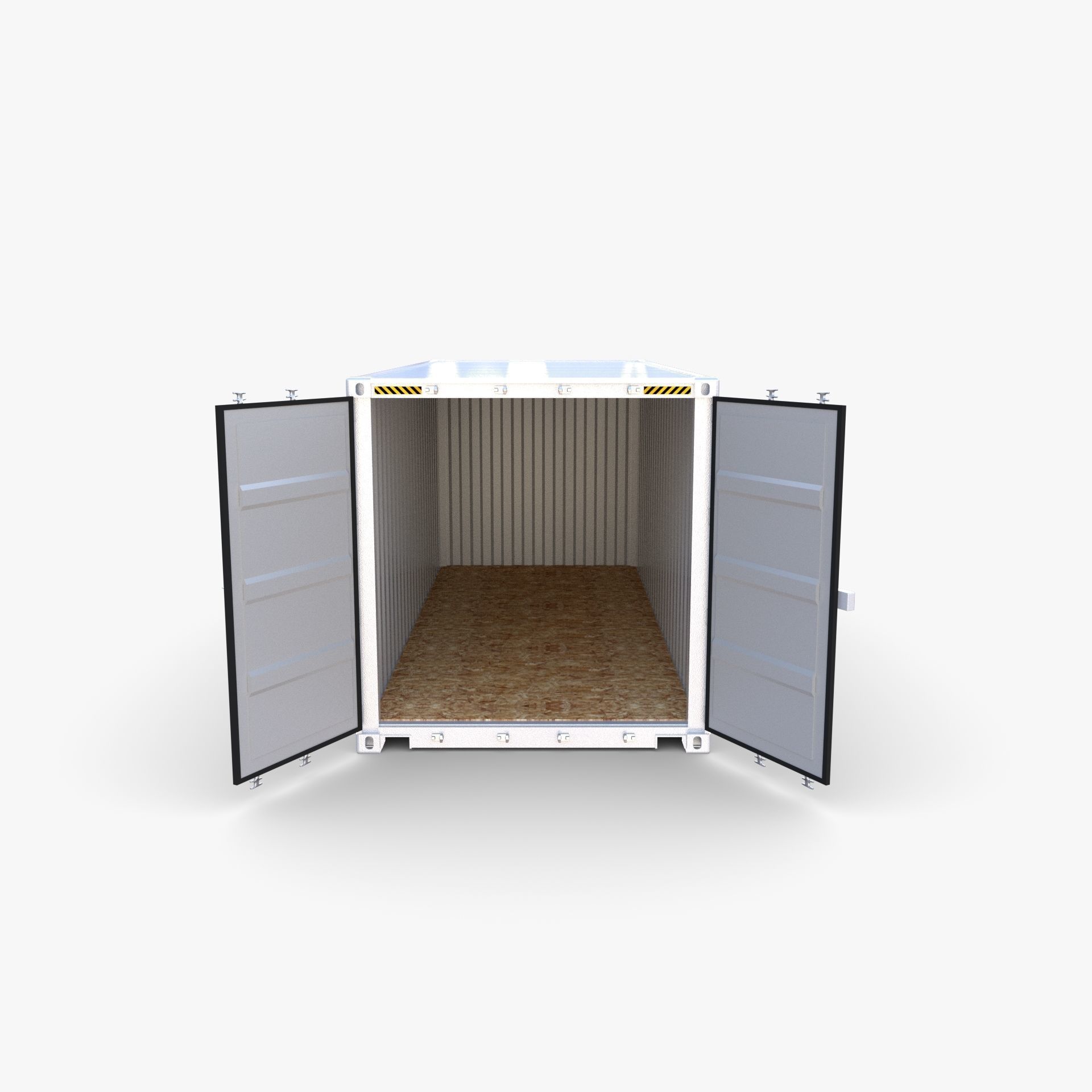 20ft Shipping Container PIL 3D model_6