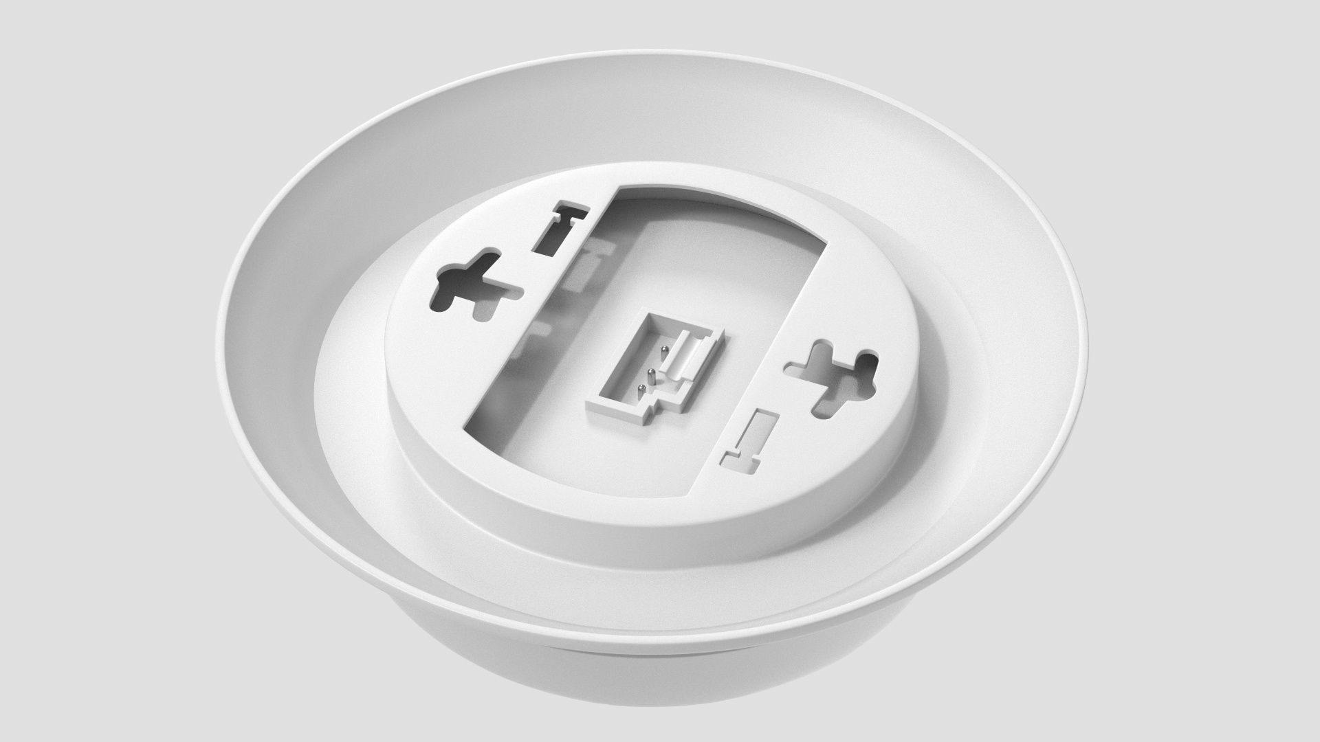 FIRST ALERT Smoke and Carbon Monoxide CO Detector 3D model_10