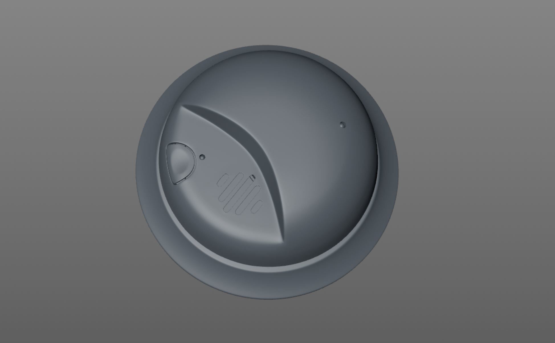 FIRST ALERT Smoke and Carbon Monoxide CO Detector 3D model_13