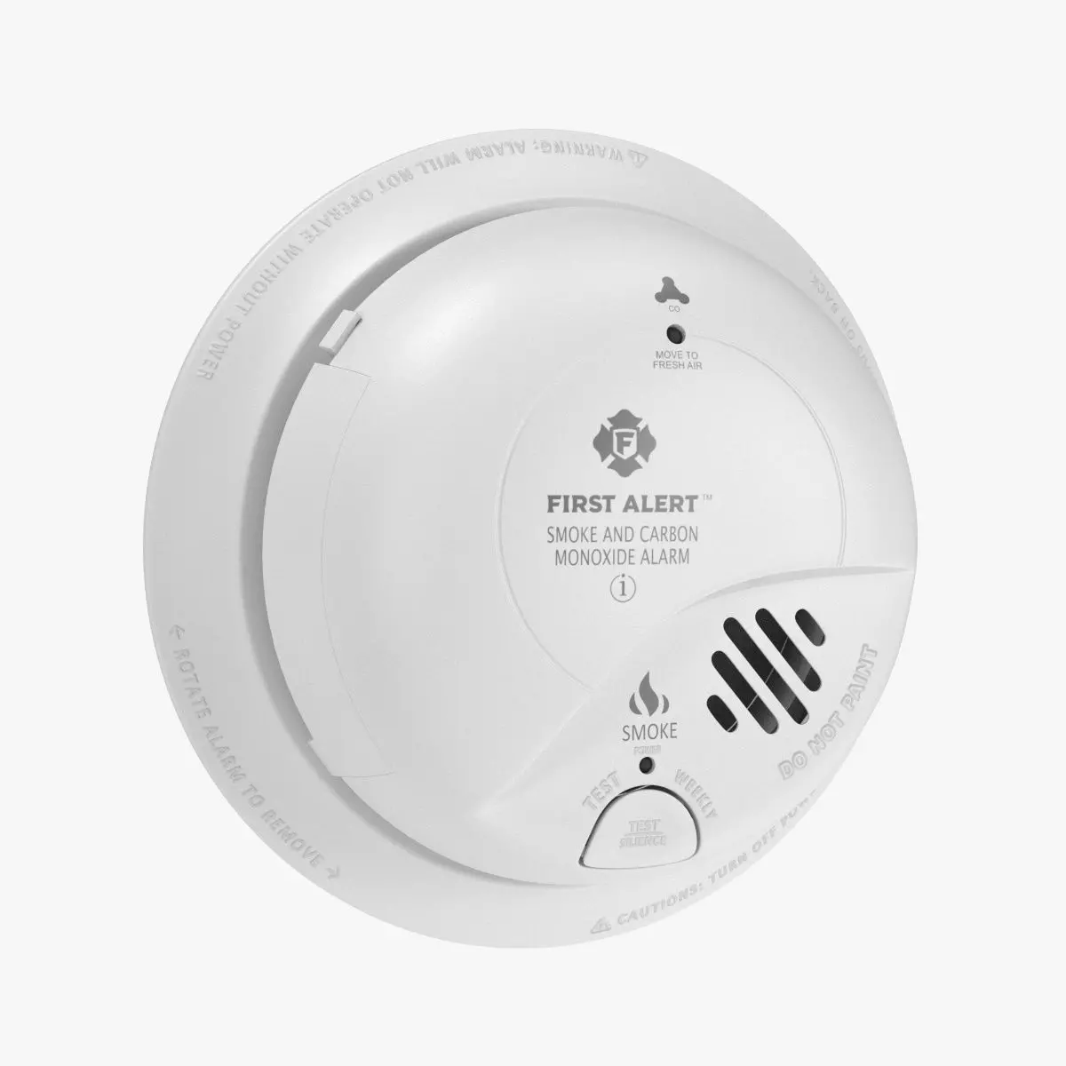 FIRST ALERT Smoke and Carbon Monoxide CO Detector 3D model_0