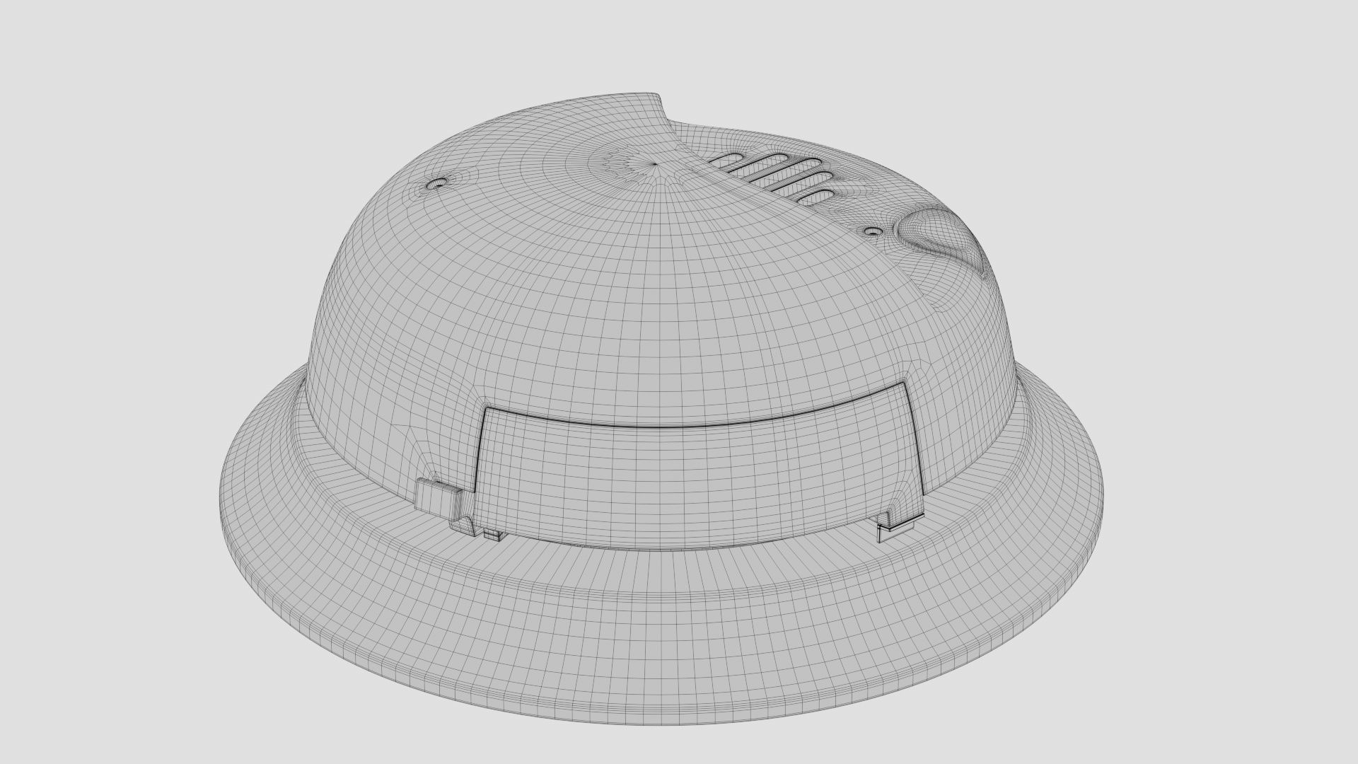FIRST ALERT Smoke and Carbon Monoxide CO Detector 3D model_20