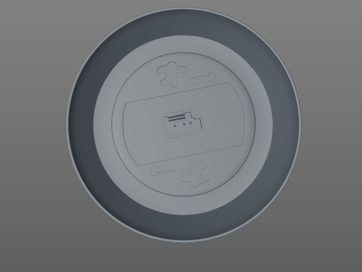 FIRST ALERT Smoke and Carbon Monoxide CO Detector 3D model_15