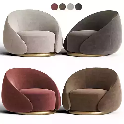 Abbracci Armchair Ghidini 3D model
