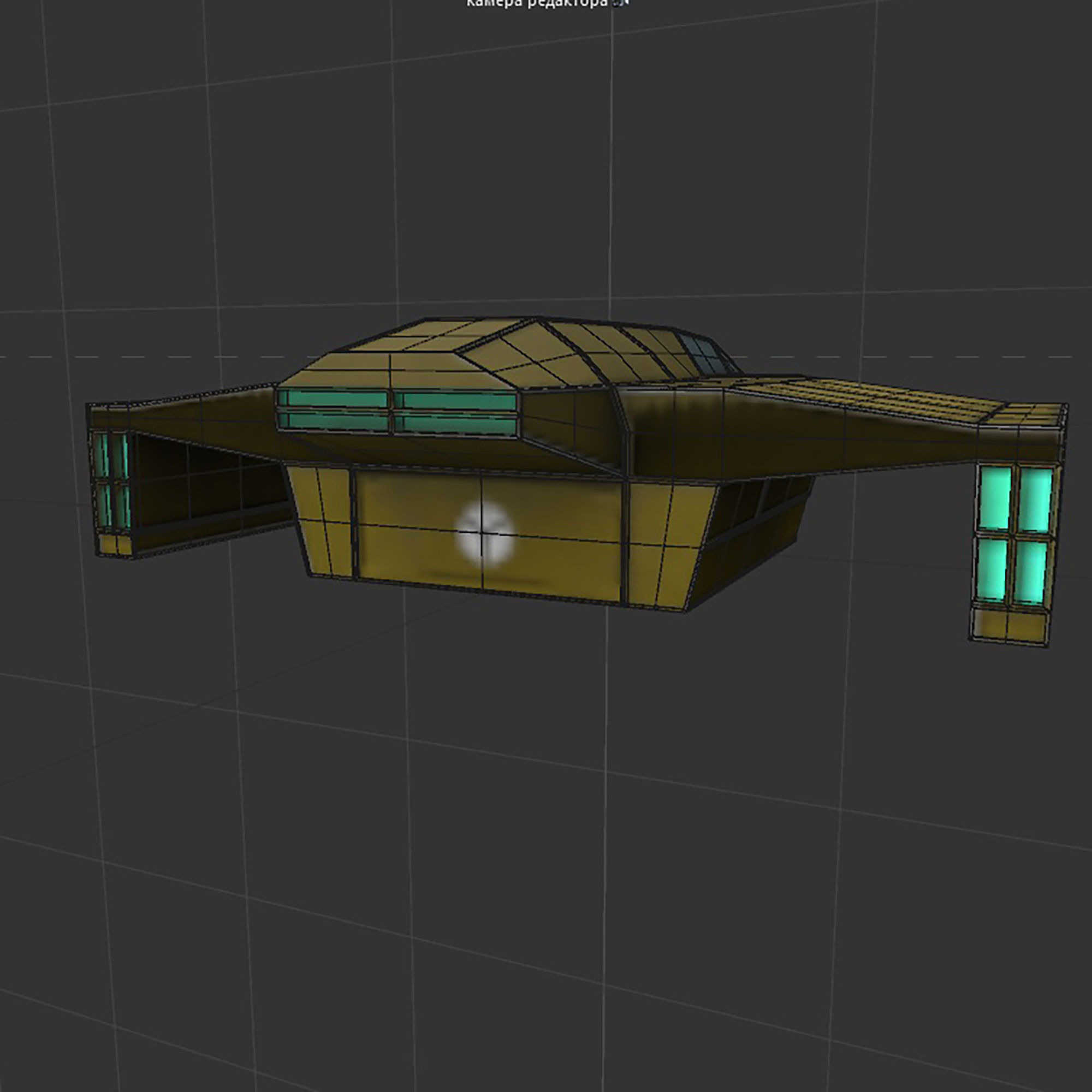 cargo ship 1 Low-poly 3D model_17