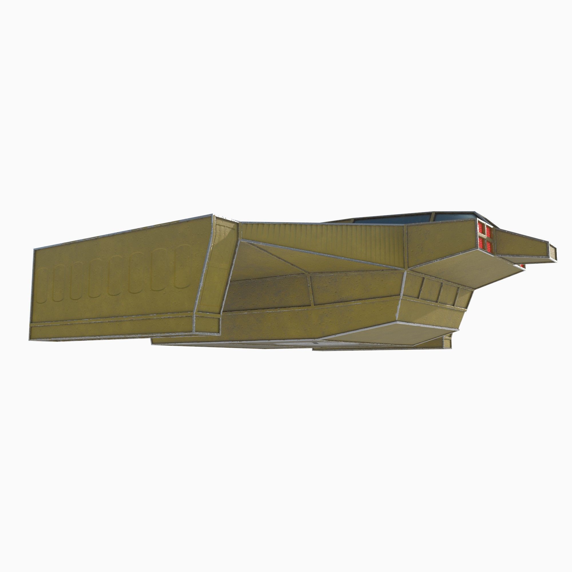 cargo ship 1 Low-poly 3D model_5