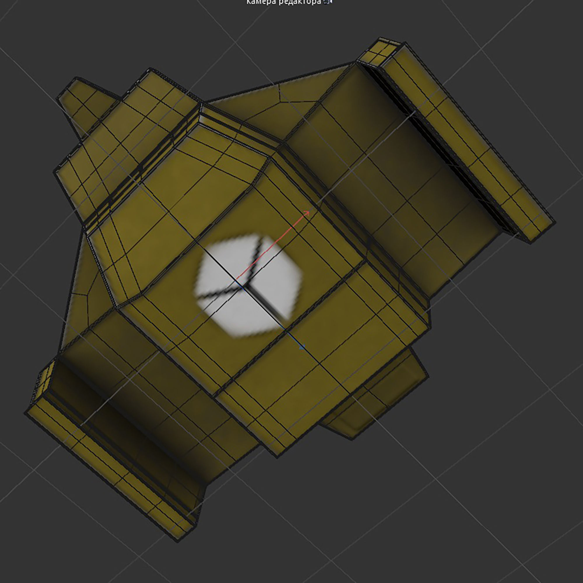 cargo ship 1 Low-poly 3D model_16