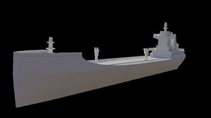 Oil Tanker Ship 3D model