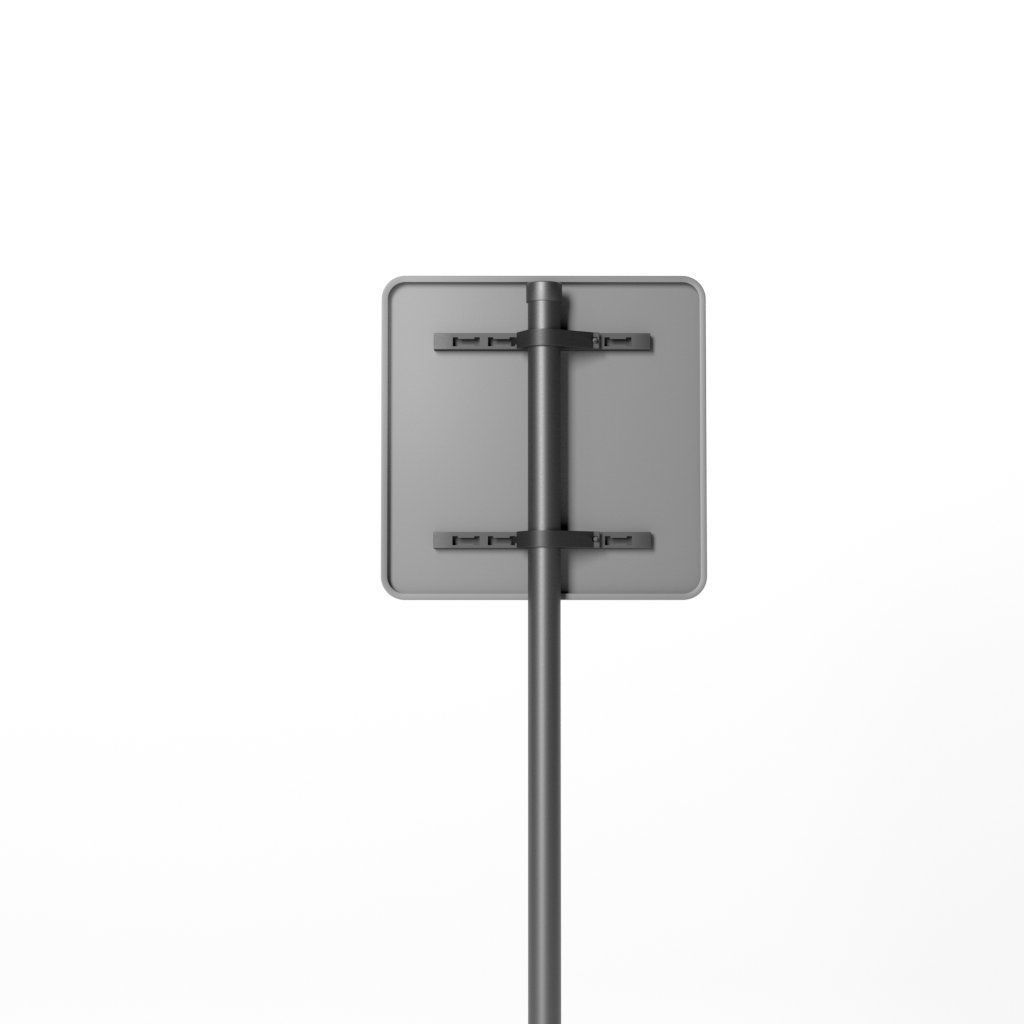 268 German Traffic Road Signs Pack DE Low-poly 3D model Low-poly 3D model_35