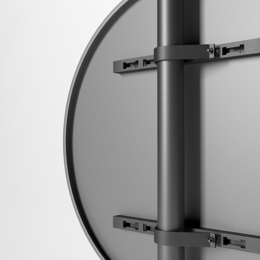 268 German Traffic Road Signs Pack DE Low-poly 3D model Low-poly 3D model_37