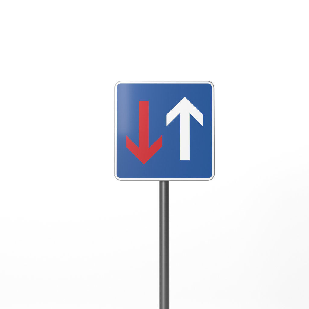 268 German Traffic Road Signs Pack DE Low-poly 3D model Low-poly 3D model_36