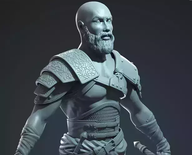 Warrior with a sword