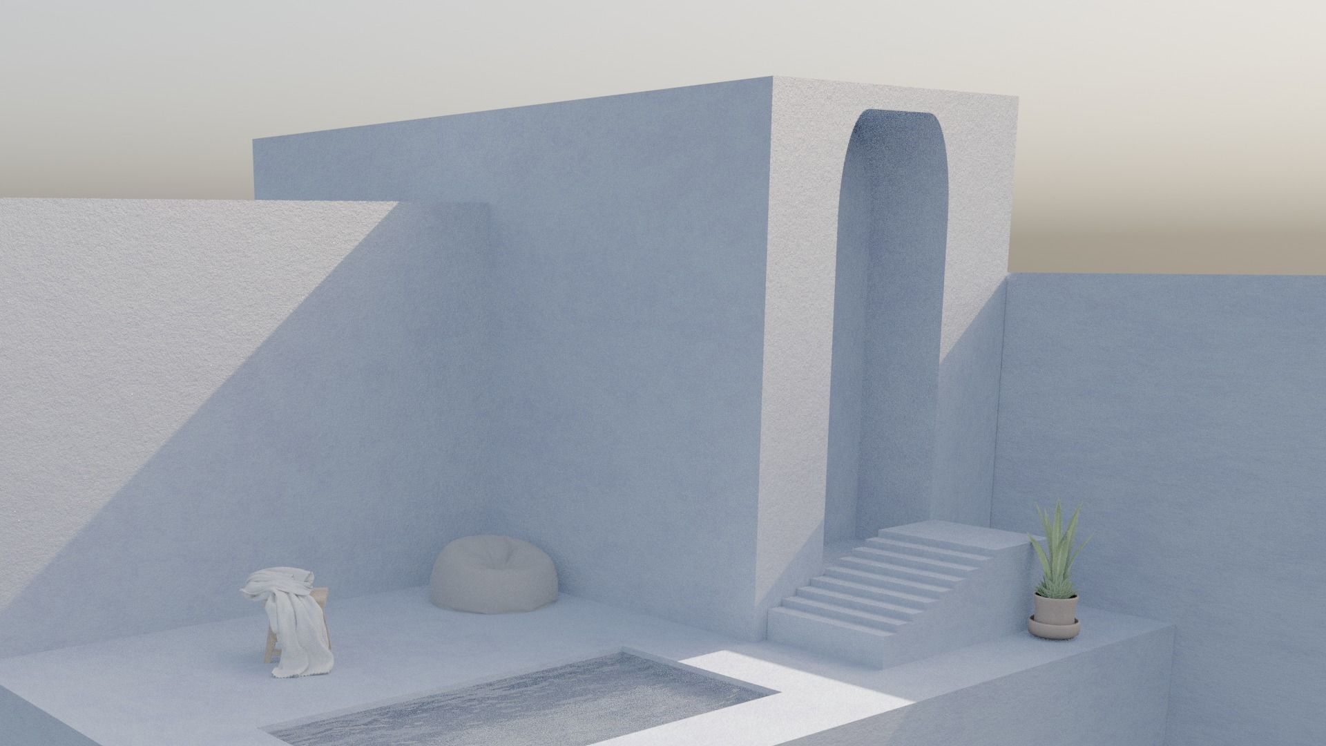  architecture modling 3D model_1