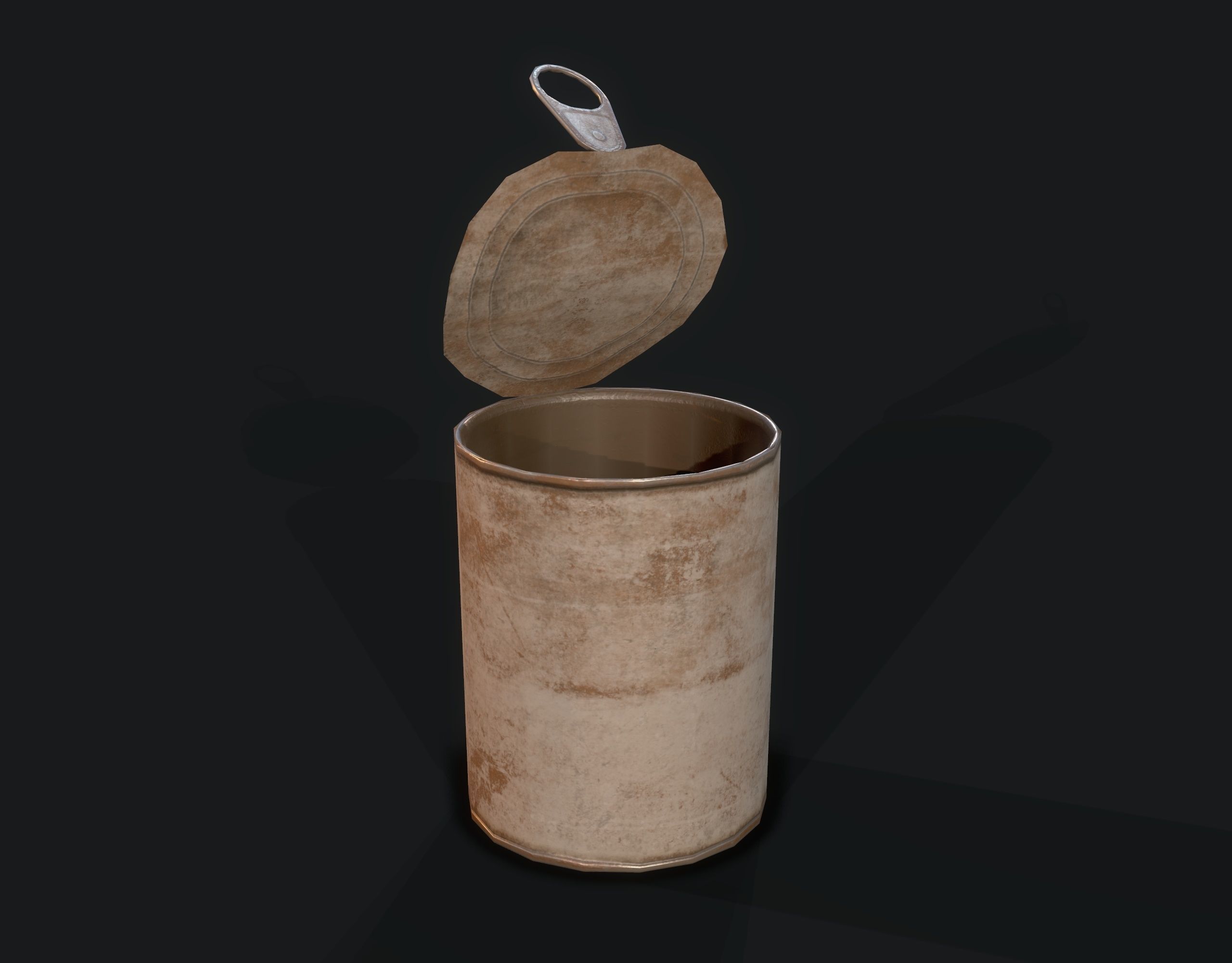 Canned Food Low-poly 3D model_14