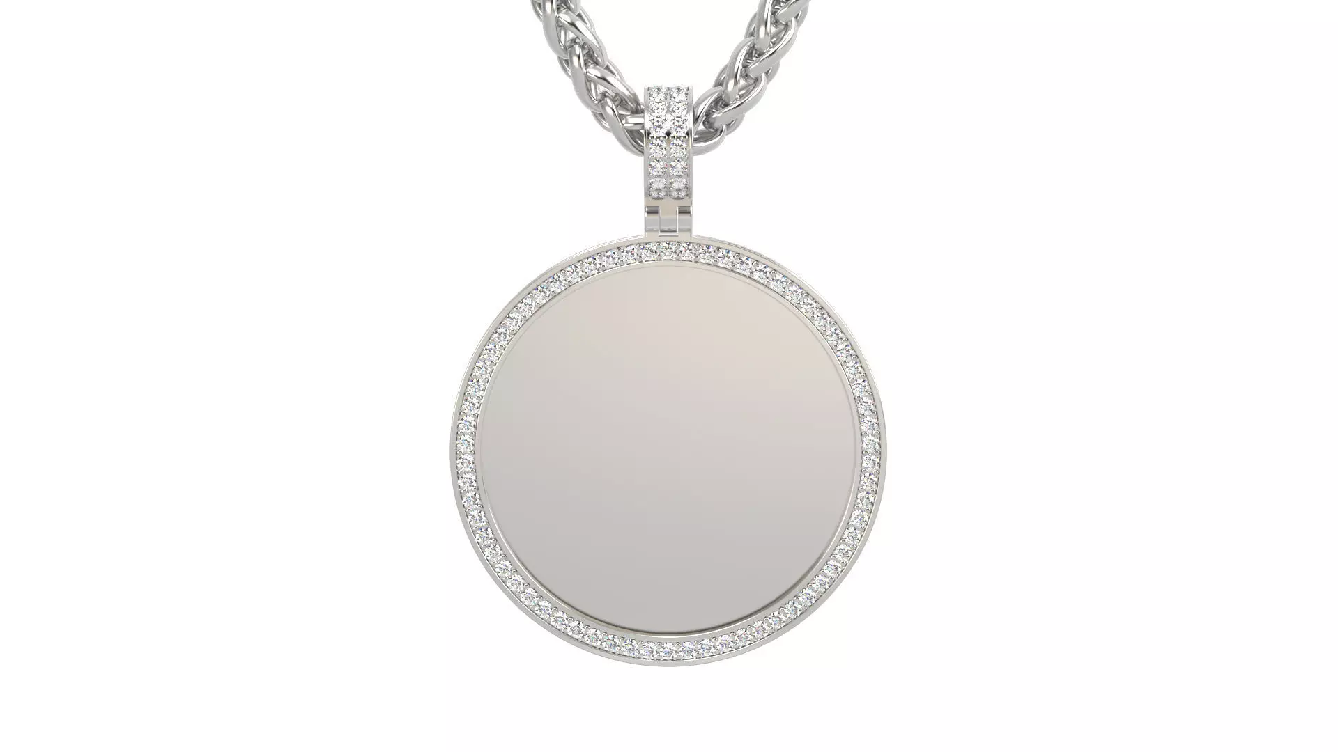 Picture pendant 1-2 inch N5 3D print model_0
