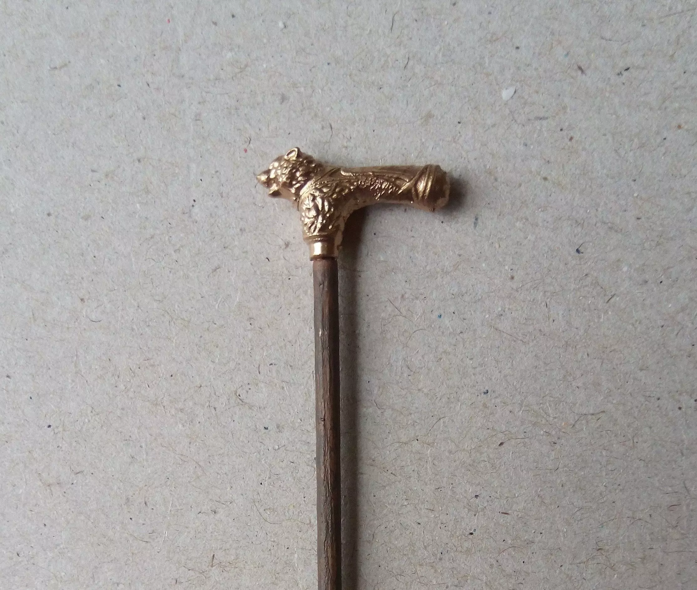 Dolls House Miniature Walking Cane 12th Scale 3D print model_0