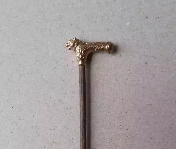 Dolls House Miniature Walking Cane 12th Scale 3D print model