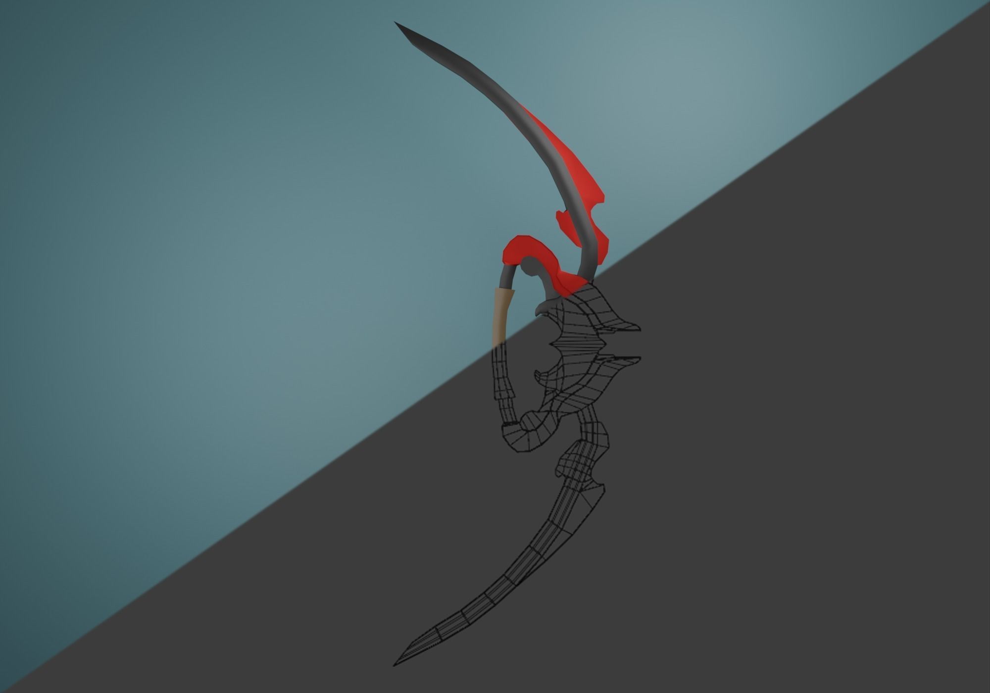 Weapon - Pack Low-poly 3D model_31