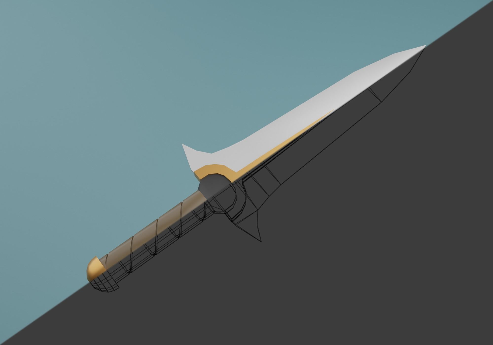 Weapon - Pack Low-poly 3D model_7