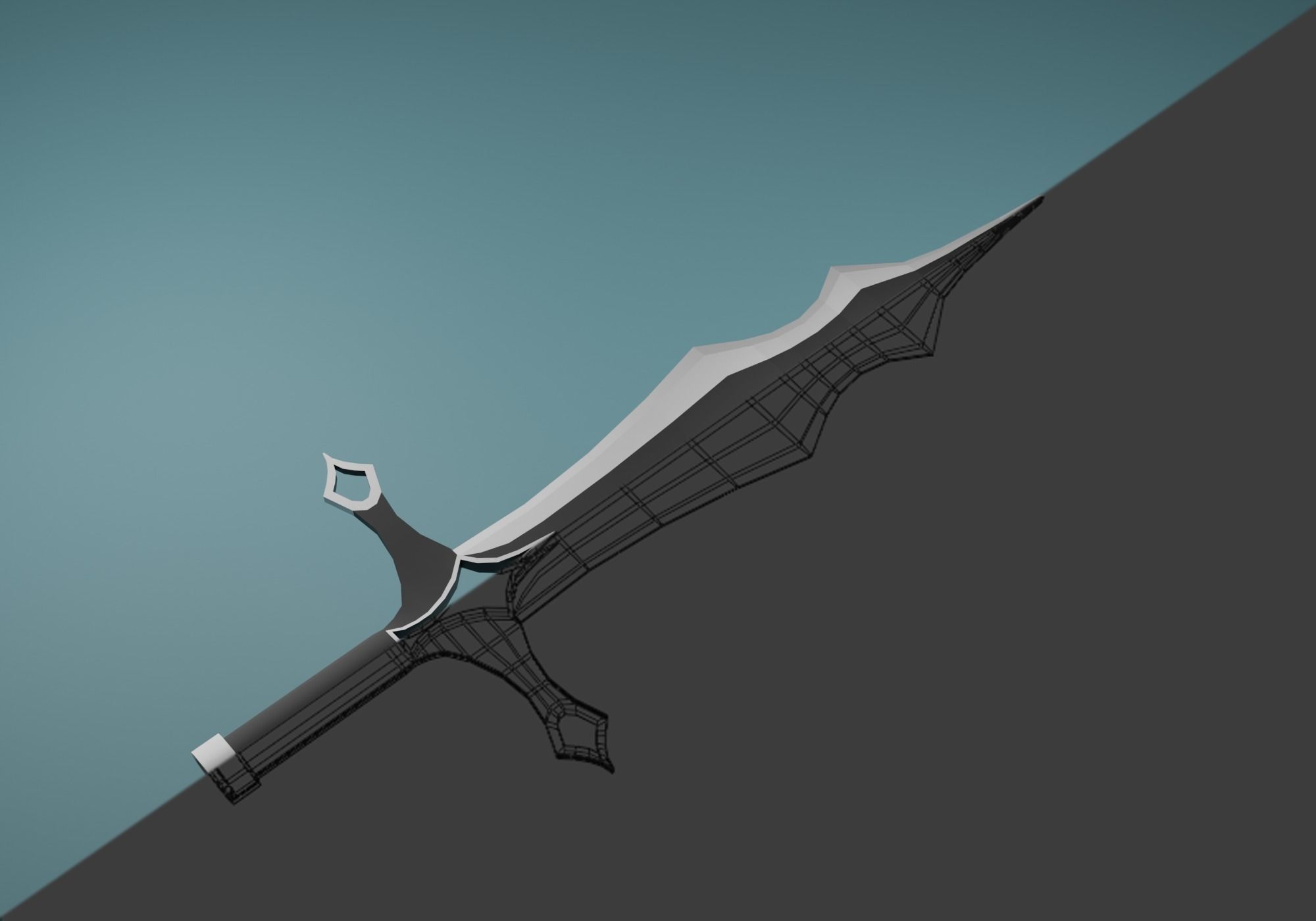 Weapon - Pack Low-poly 3D model_4