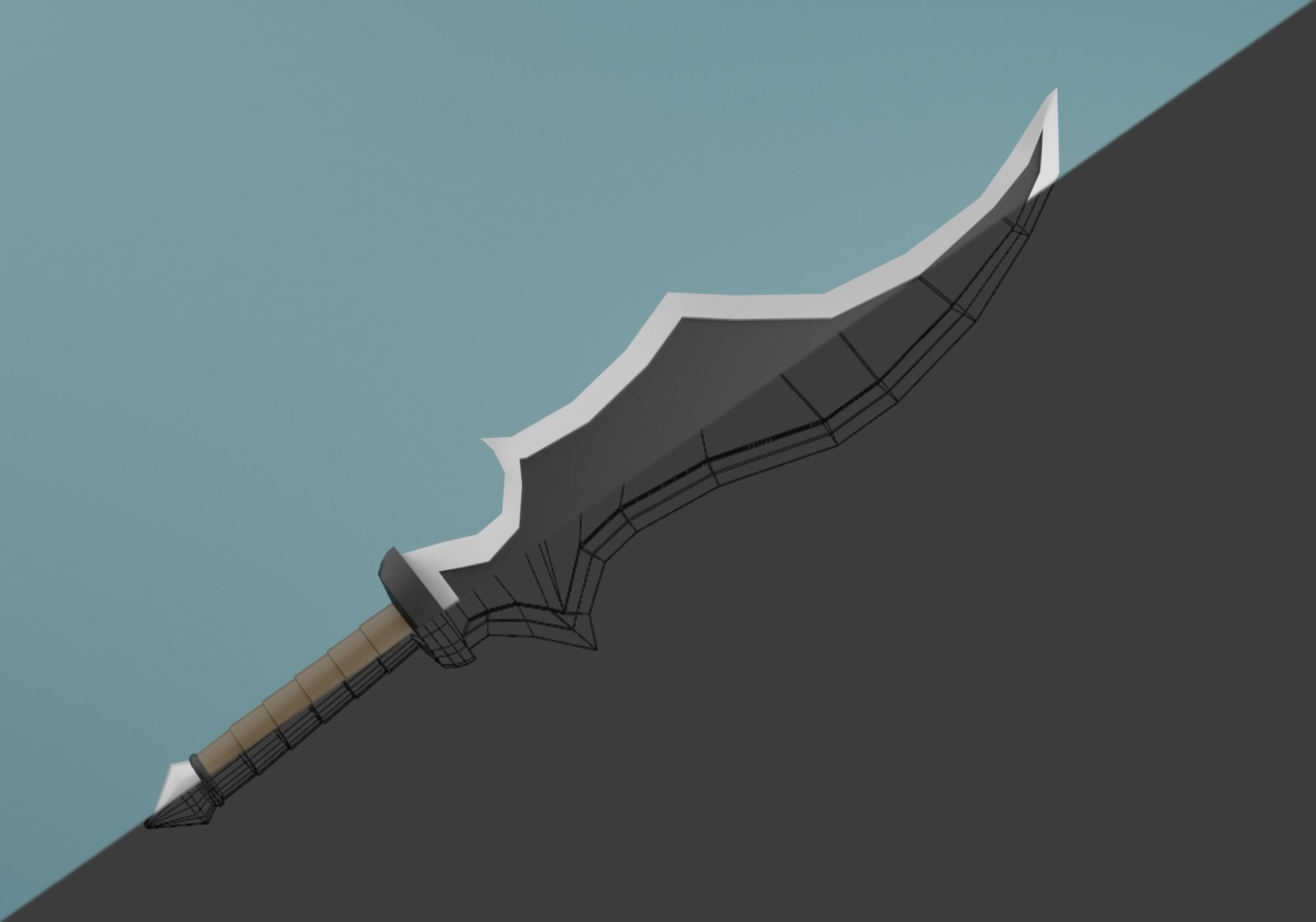 Weapon - Pack Low-poly 3D model_10