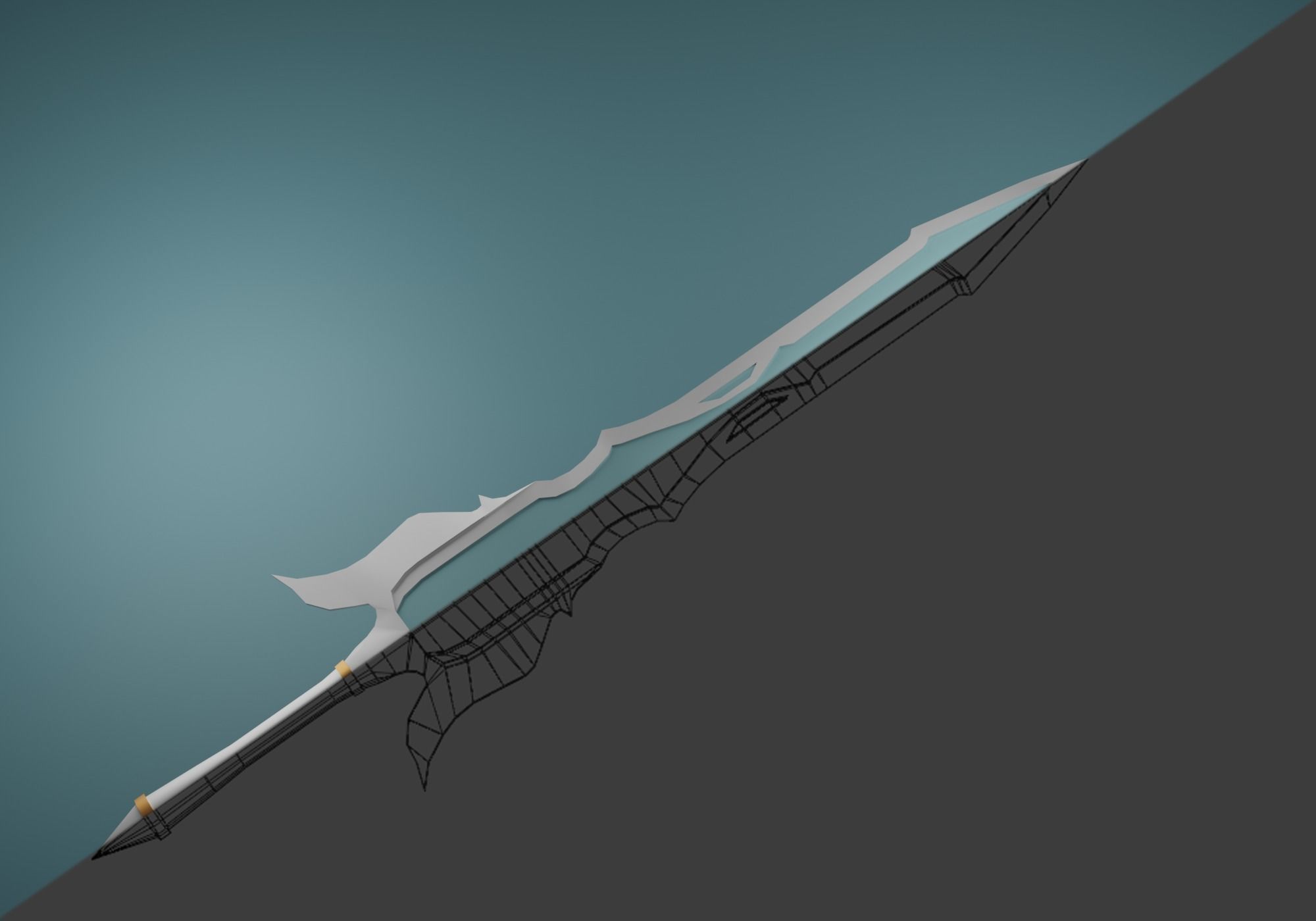 Weapon - Pack Low-poly 3D model_14