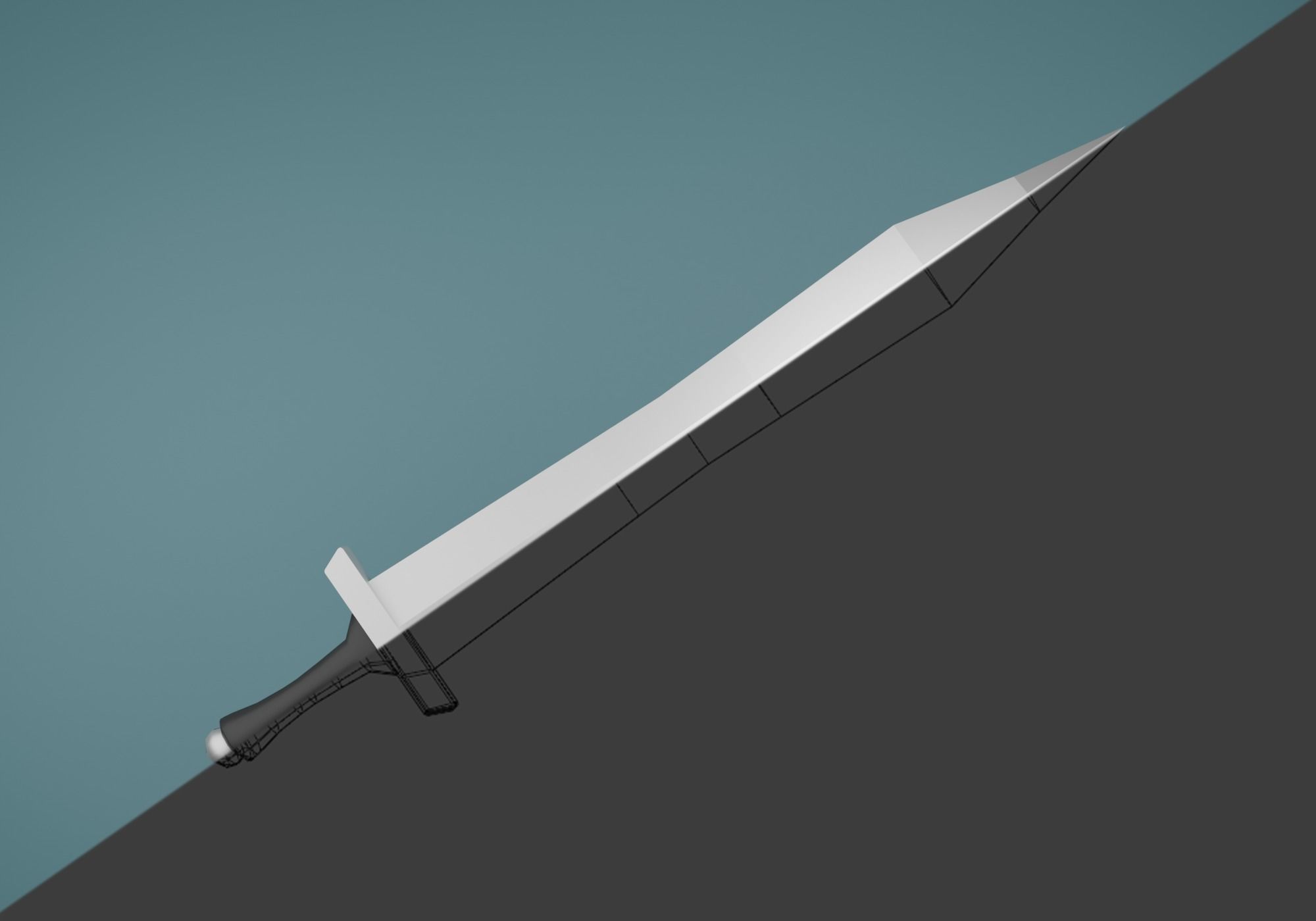 Weapon - Pack Low-poly 3D model_1