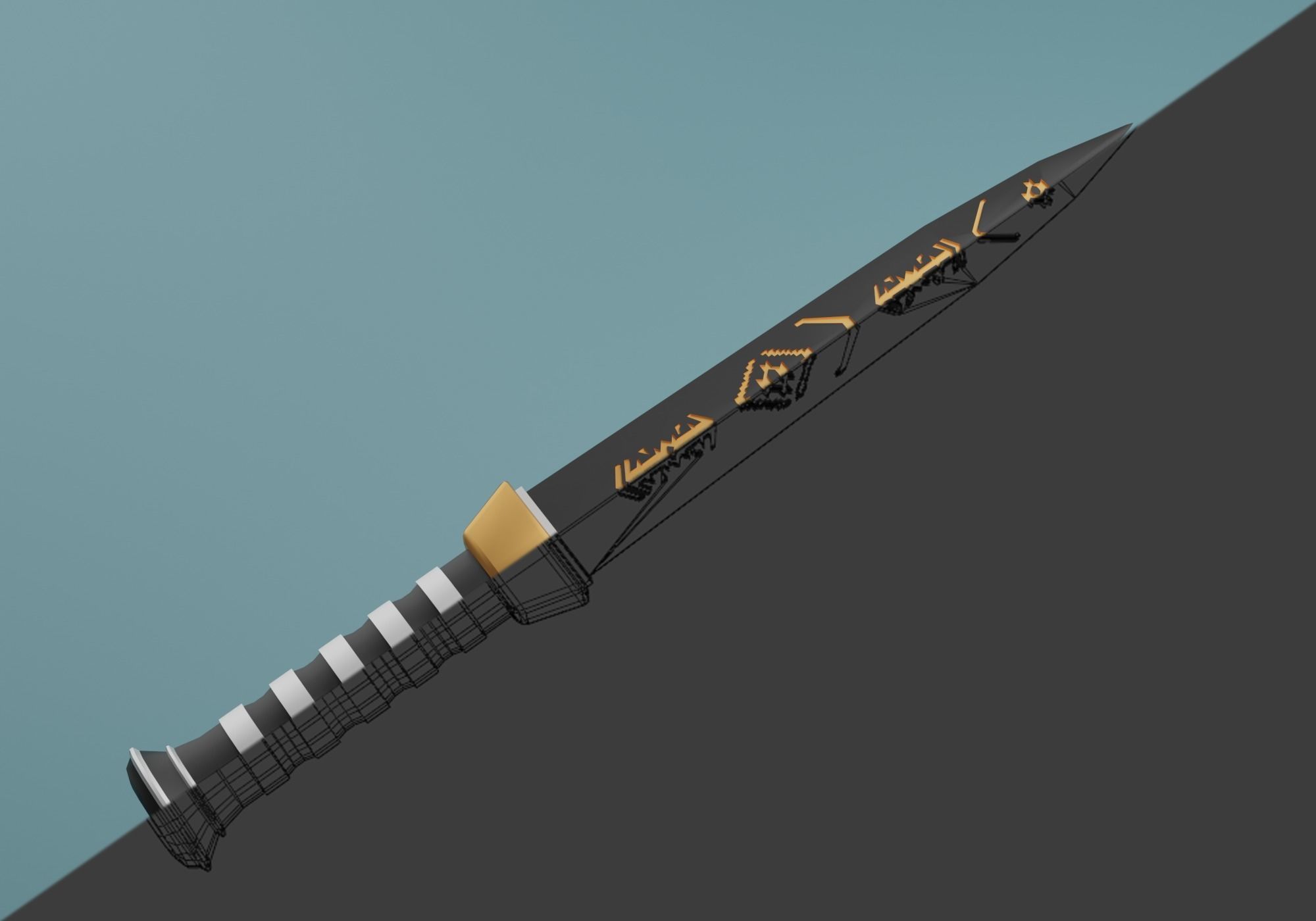 Weapon - Pack Low-poly 3D model_8