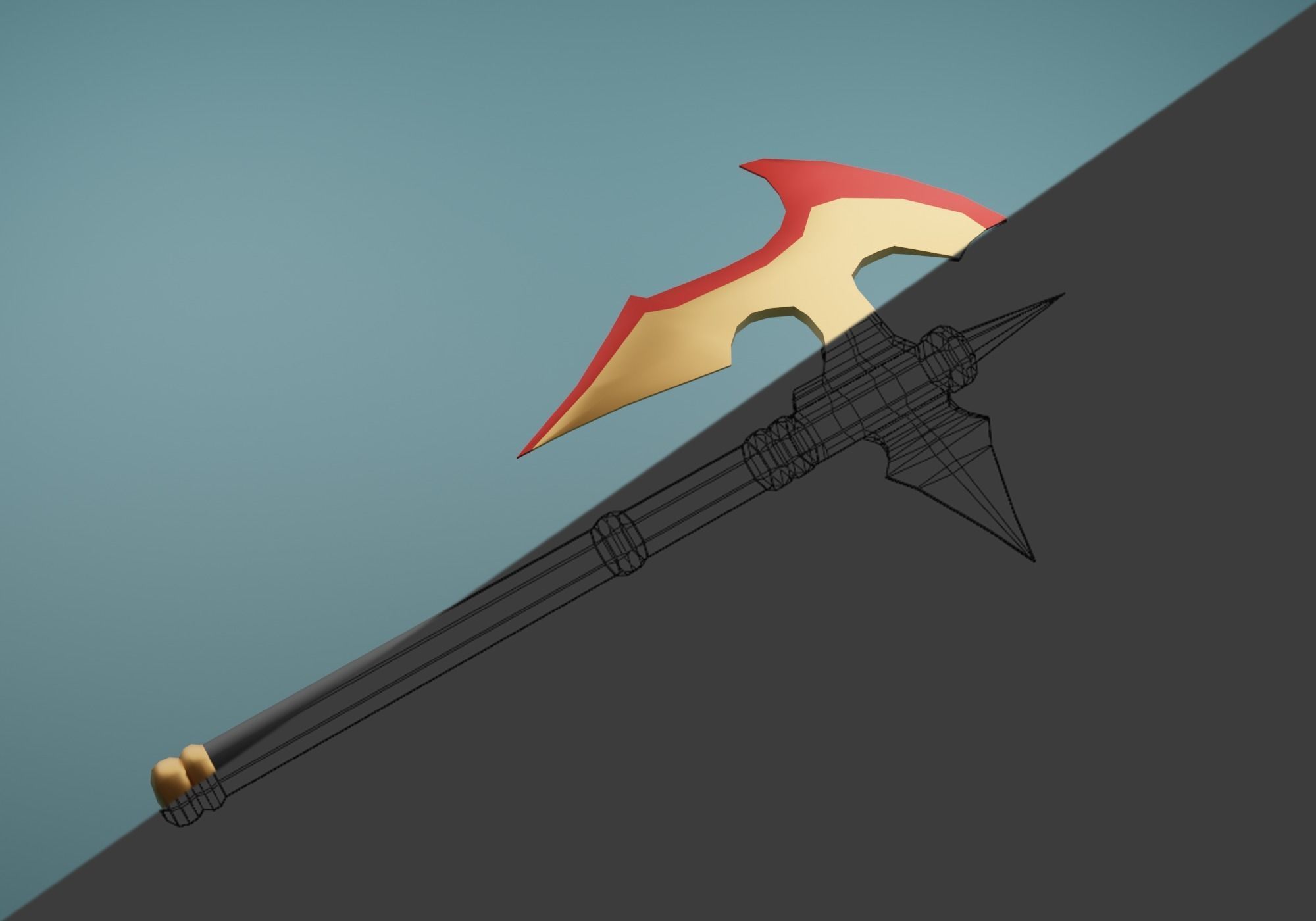Weapon - Pack Low-poly 3D model_20