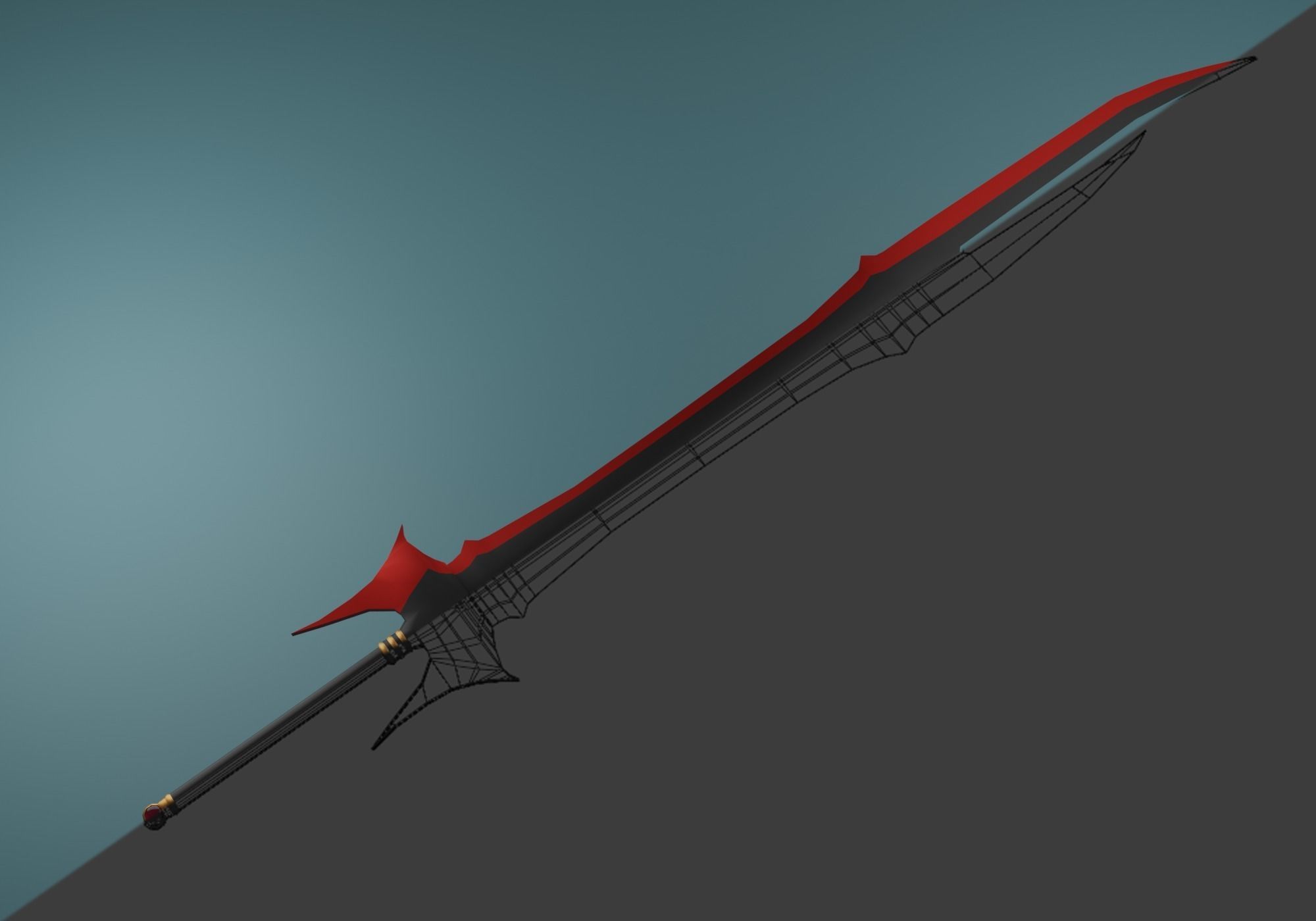 Weapon - Pack Low-poly 3D model_15