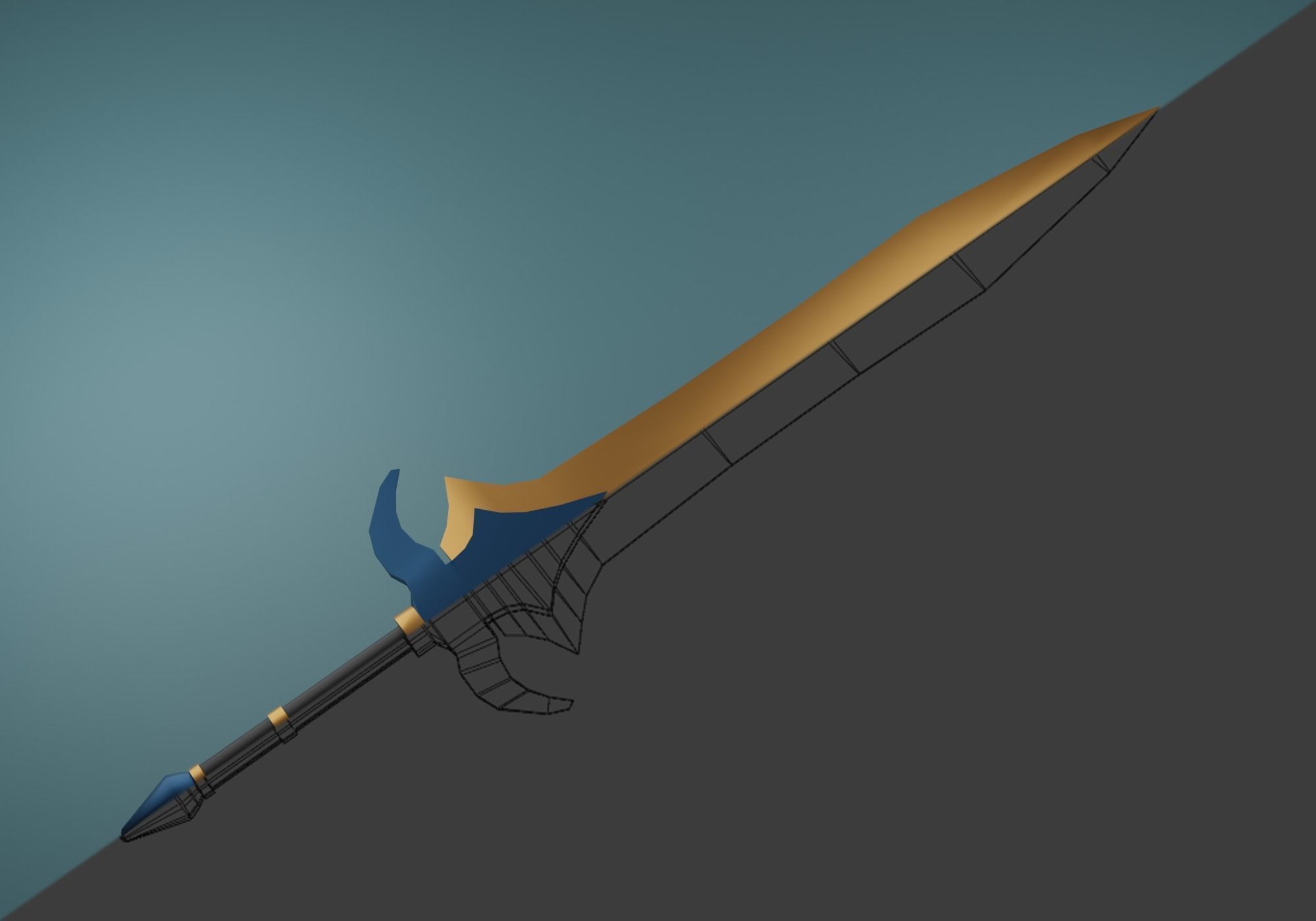 Weapon - Pack Low-poly 3D model_13