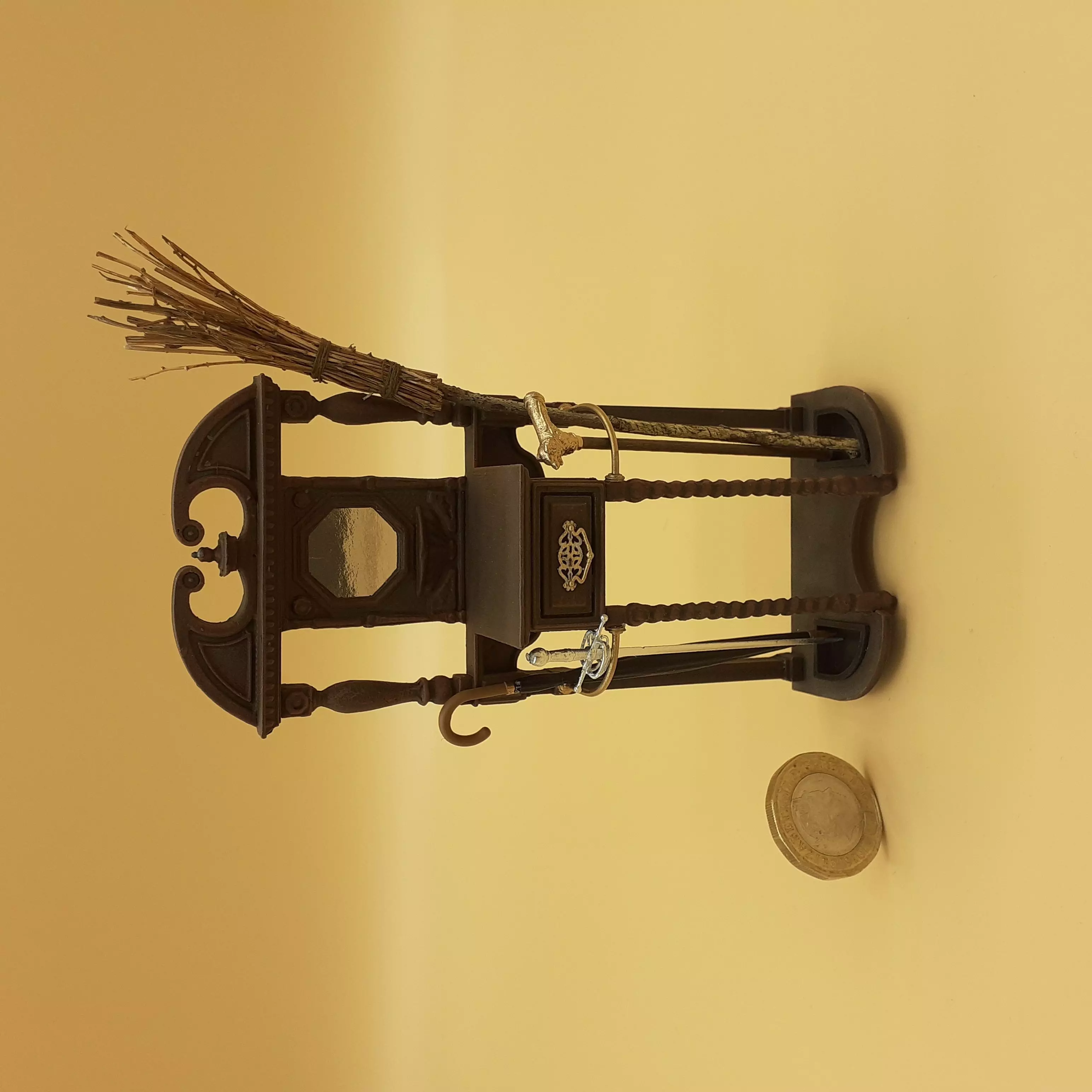 Dolls House Miniature Victorian Hall Umbrella Stand 3D print model_0
