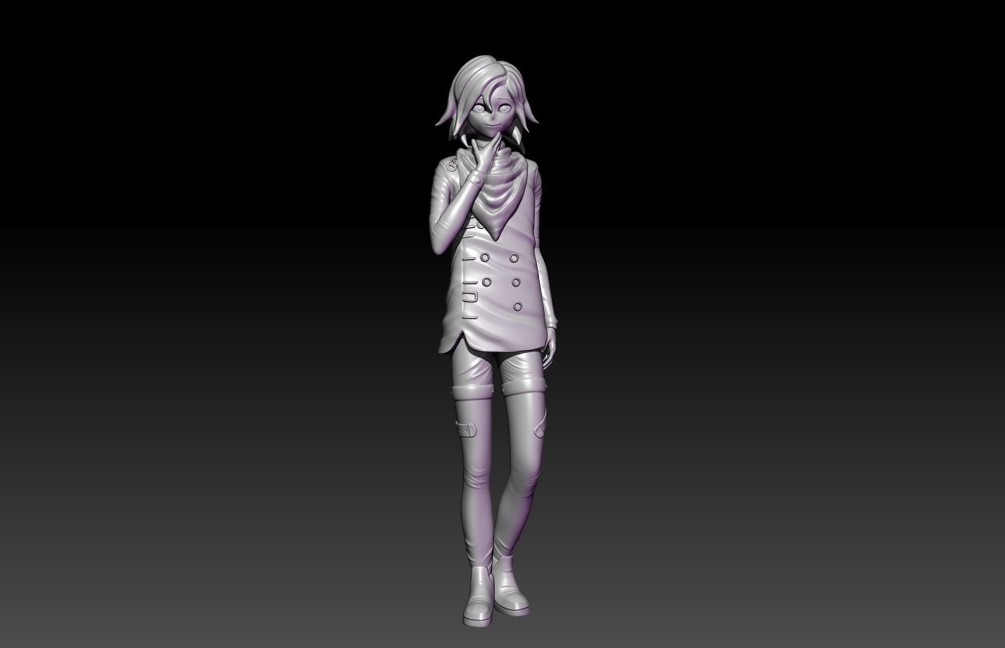 Kokichi oma 3D print model_10
