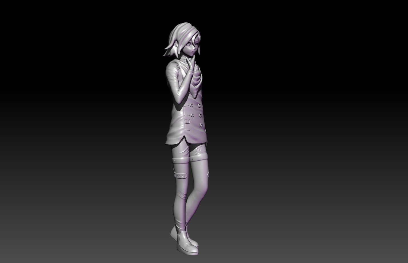 Kokichi oma 3D print model_9