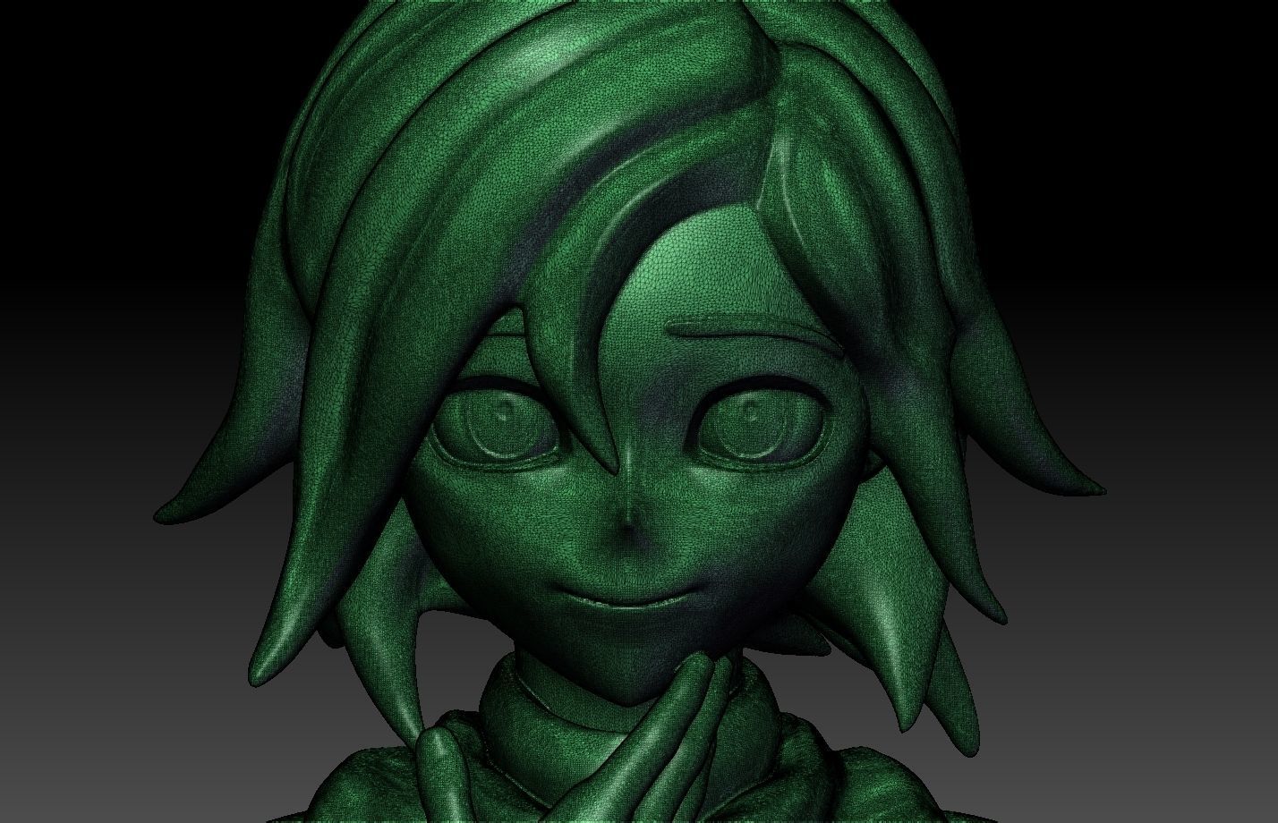 Kokichi oma 3D print model_21