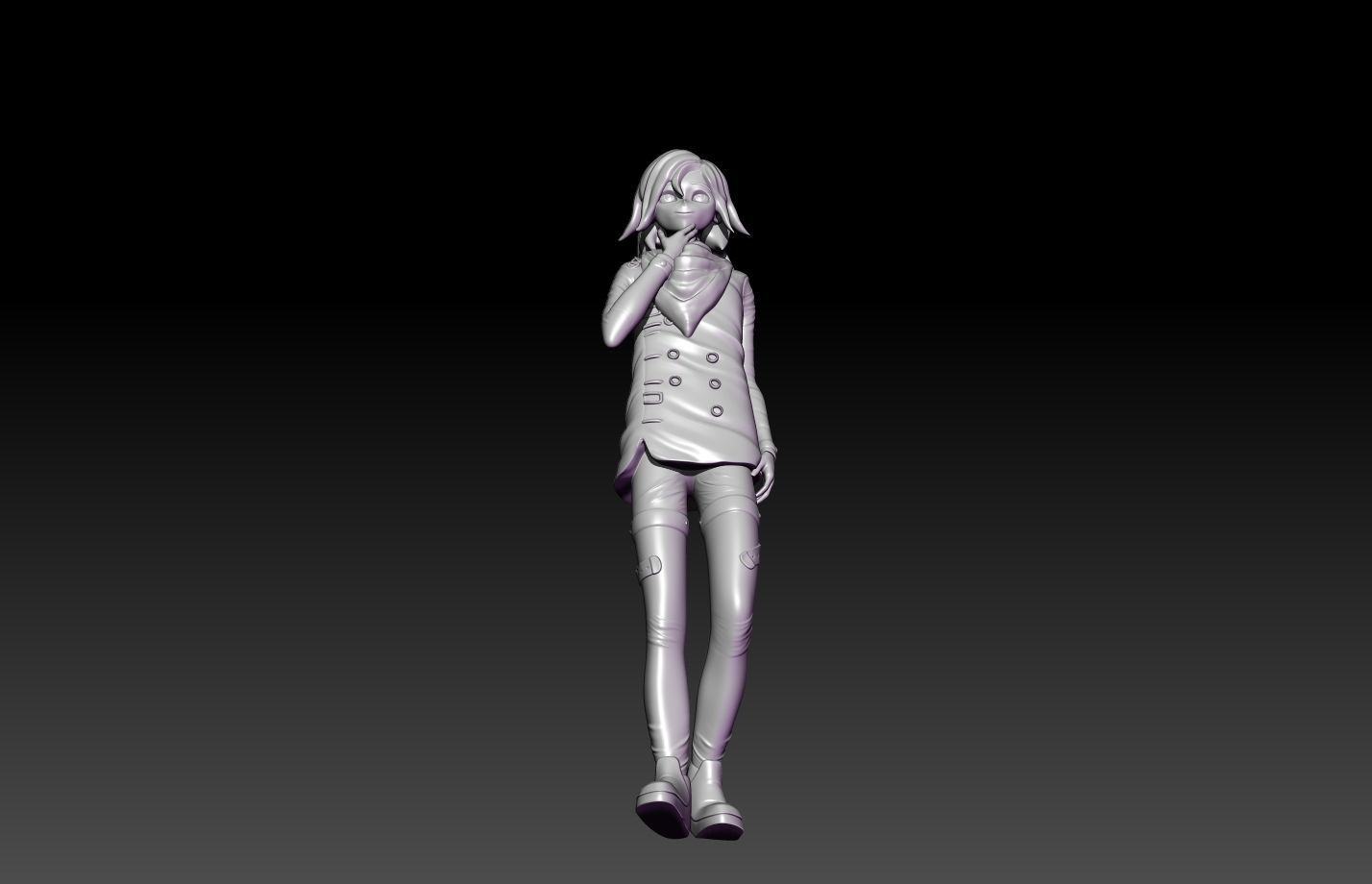 Kokichi oma 3D print model_11