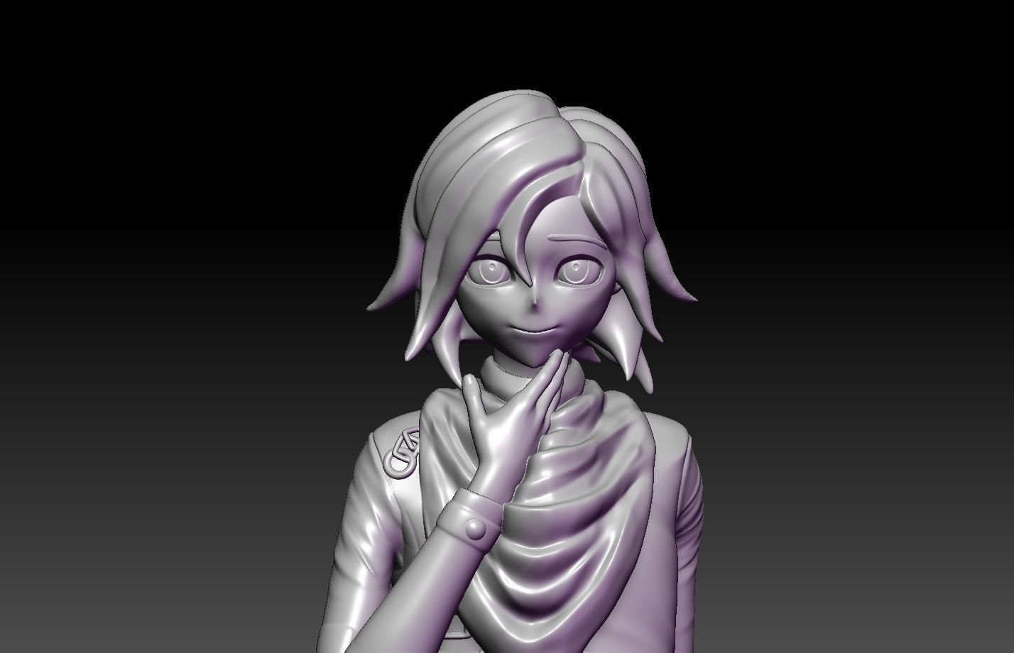 Kokichi oma 3D print model_15
