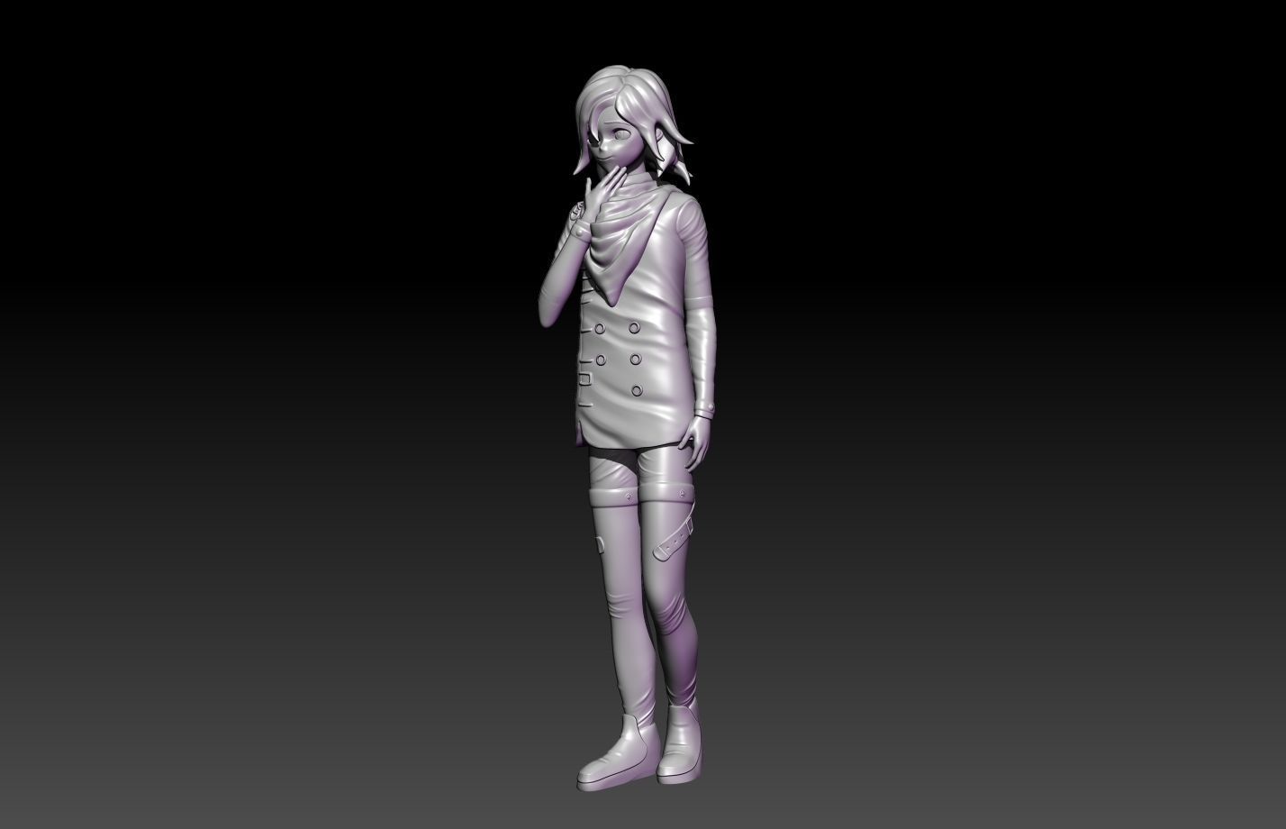 Kokichi oma 3D print model_2