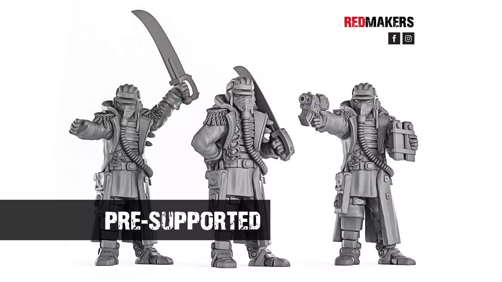 Death Squad - Tank commander of the Imperial Force 3D print model