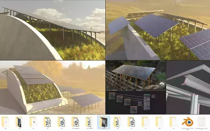 Solarmodule Version 4 - 23000mm