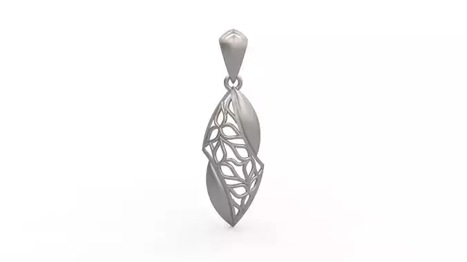 Ultra Vision Flower Wicker Drop Pendant