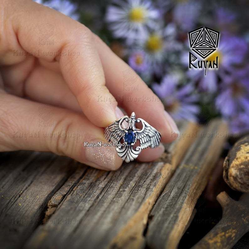 Pheonix Ring 3D print model_3